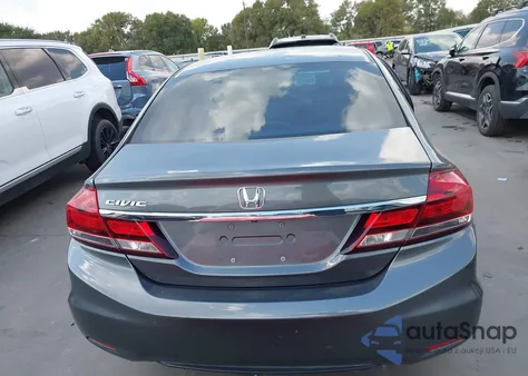 2013 Honda Civic Ex-L from USA, damaged, VIN 19XFB2F95DE052291